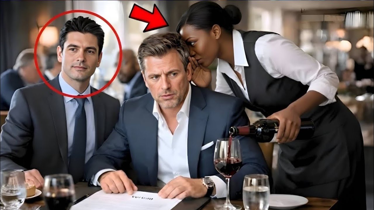 Your Translator Lied to a Millionaire… But a Waitress Saved Him at the Last Second!