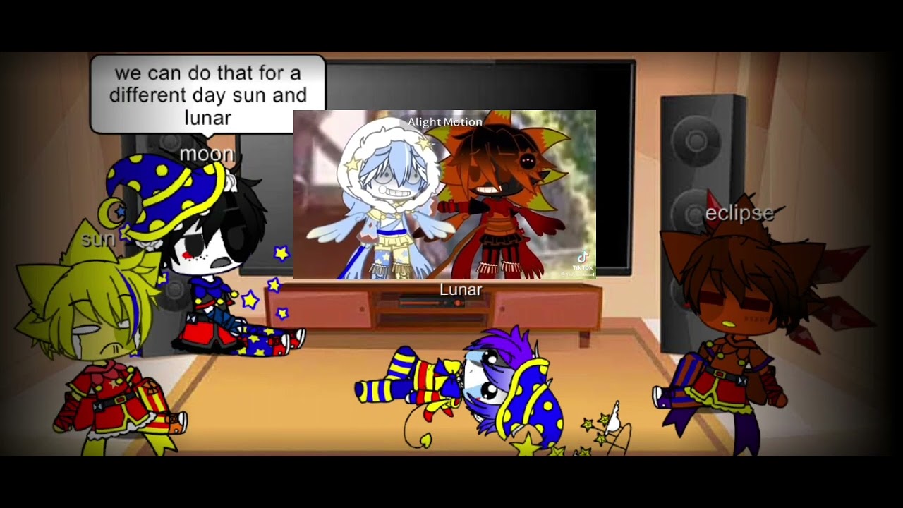 the sun and moon show react to ???