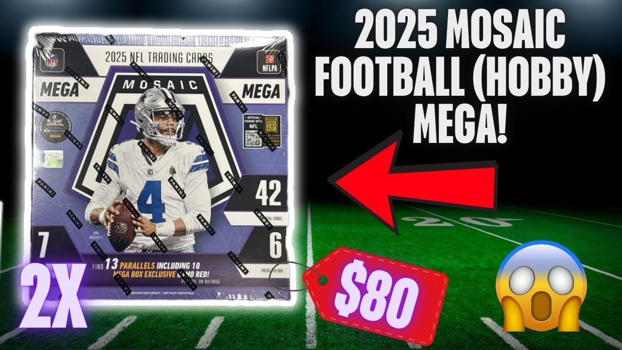 🚨ПОСМОТРИТЕ, ПРЕЖДЕ ЧЕМ ПОКУПАТЬ! ОБЗОР МЕГАКОРОБКИ MOSAIC FOOTBALL (HOBBY) 2025 ГОДА! СТОИТ ВЕРН...