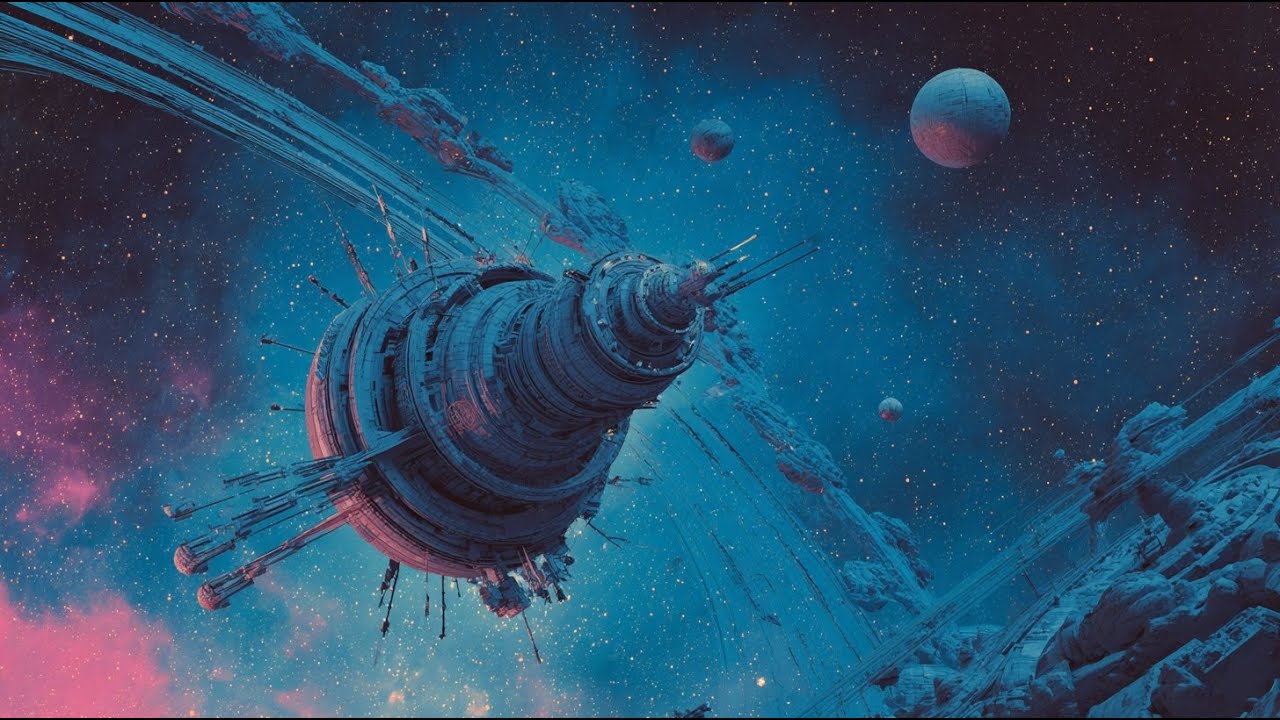 𝙇𝙤𝙨𝙩 𝙞𝙣 𝘿𝙚𝙚𝙥 𝙎𝙥𝙖𝙘𝙚 | Dark Sci-Fi Ambience (1 Hour) • Tinnitus Sleep Relief Sounds
