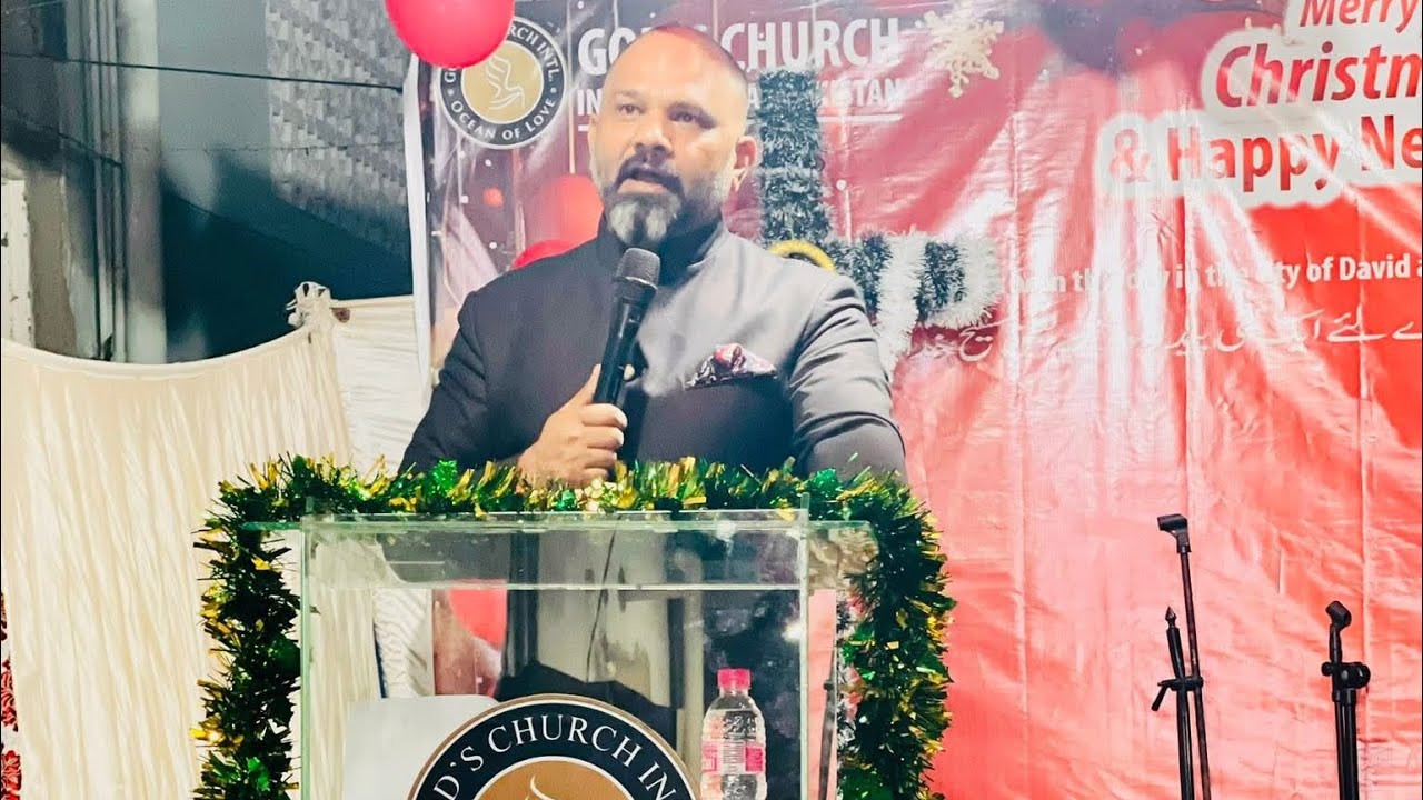 Blessed Christmas Celebration | Urdu Sermon by: Pastor Rashid David | God’s Church International 