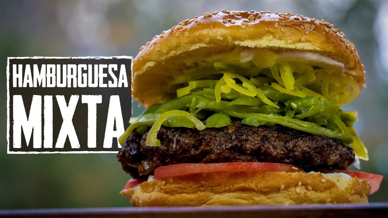 Hamburguesa Con Prietas (Morcilla) - Recetas del Sur