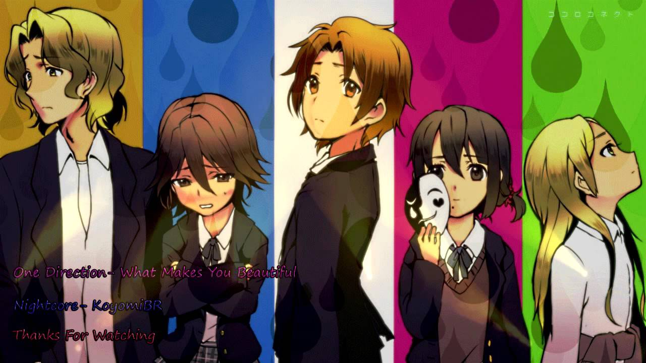 One Direction- What Makes You Beautiful(NIGHTCORE)