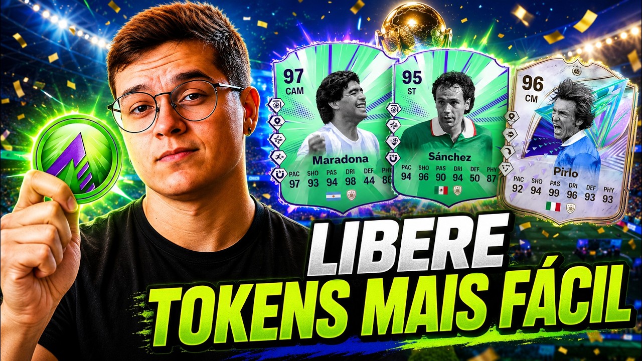 FC 26 | Libere TODOS os Tokens/Fichas em METADE DO TEMPO! (M&eacute;todo F&aacute;cil e R&aacute;pido)
