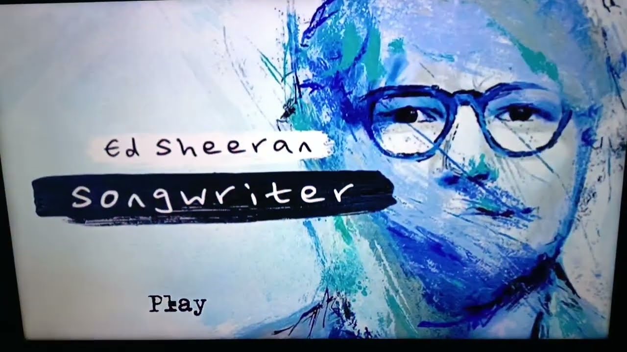 Opening to Ed Sheeran: Songwriter 2018 DVD