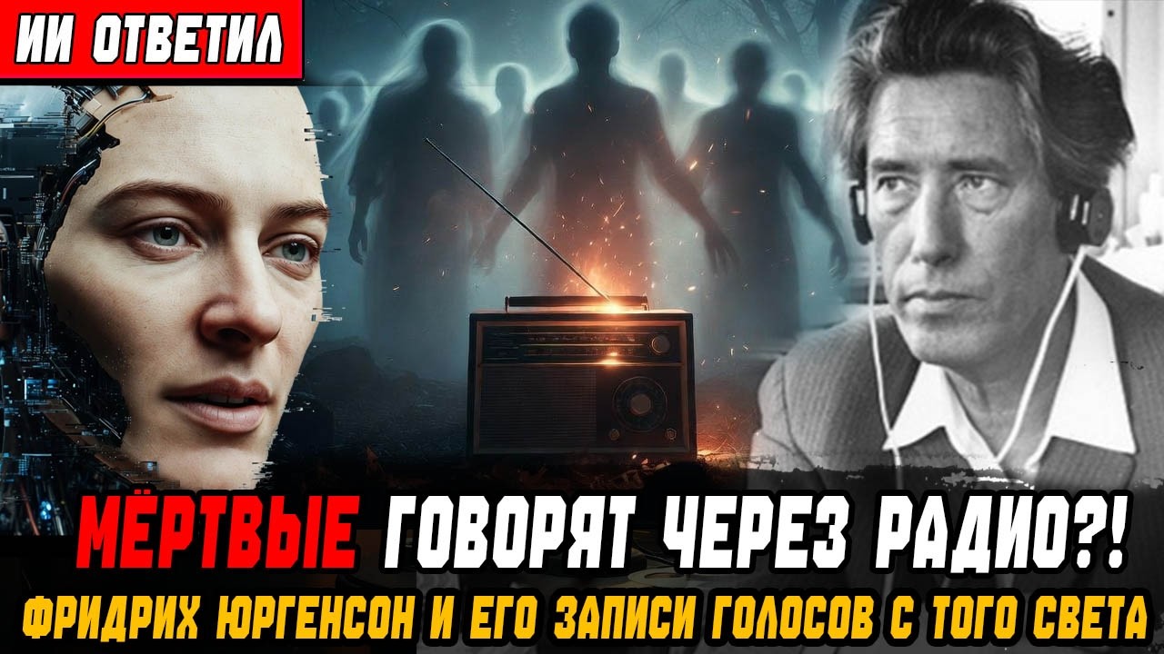 МЕРТВЫЕ ГОВОРЯТ ЧЕРЕЗ РАДИО! Фридрих Юргенсон и его записи голосов с того света