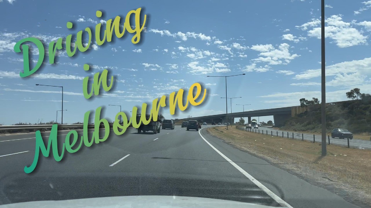 Driving in Melbourne - A Beautiful Saturday Afternoon