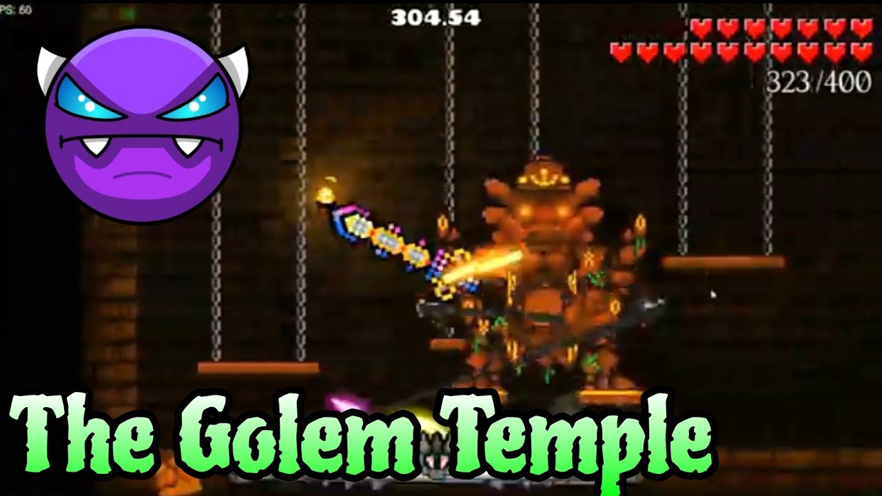 The Golem Temple by VonTexGD 100% (Easy Demon) - Geometry Dash 2.2