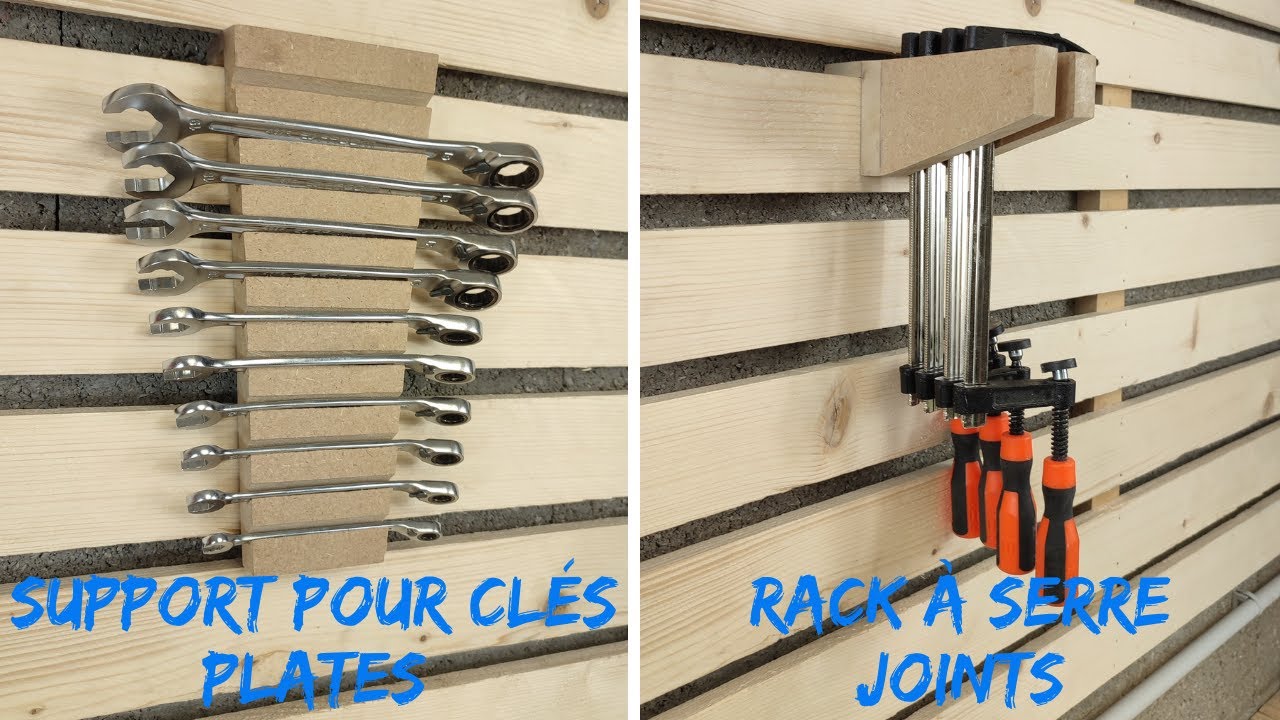 Portes outils mural : Deux version différentes