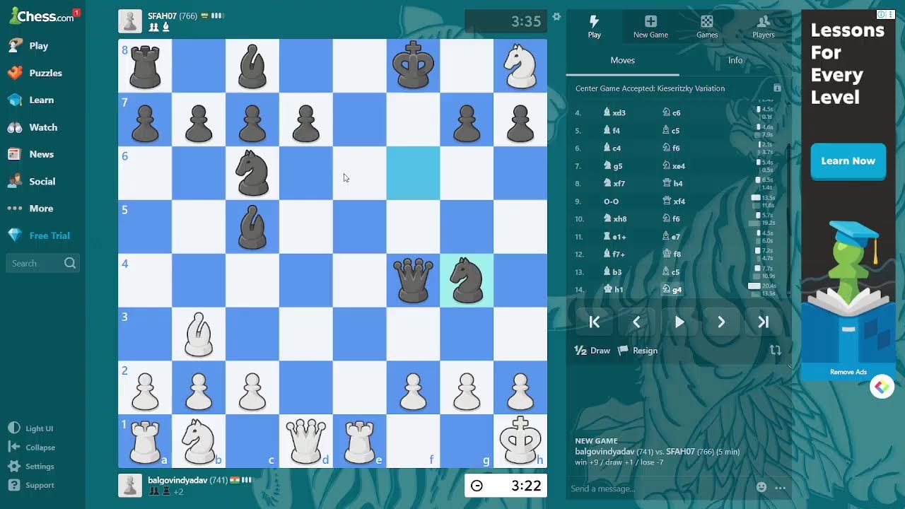 13k Live Stream rapid chess live