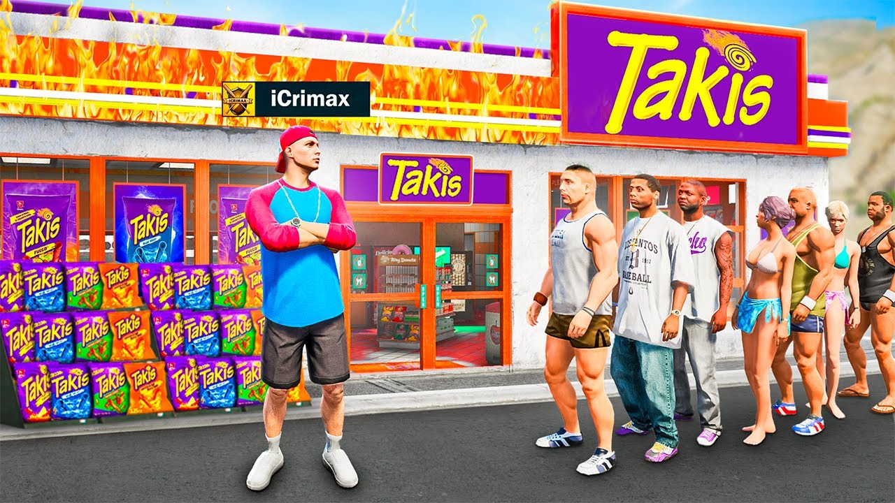 Ich ERÖFFNE einen TAKIS LADEN in GTA 5 RP!