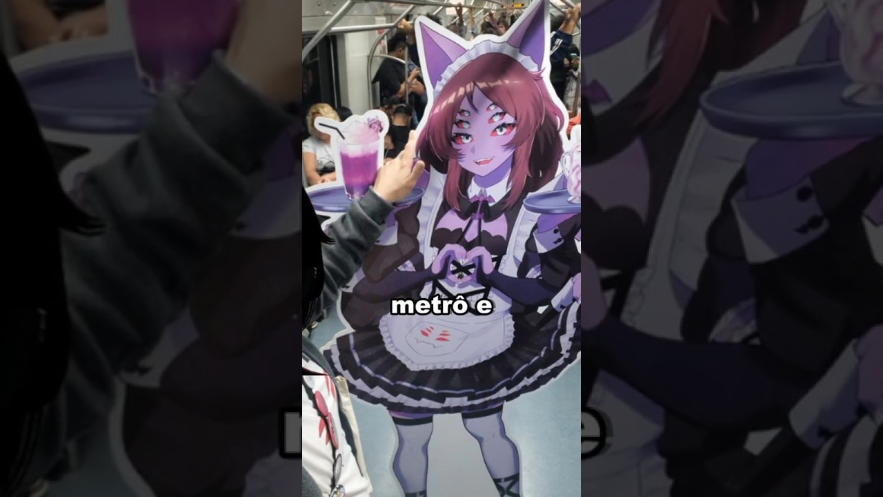 VTUBER NO METR&Ocirc; DE S&Atilde;O PAULO