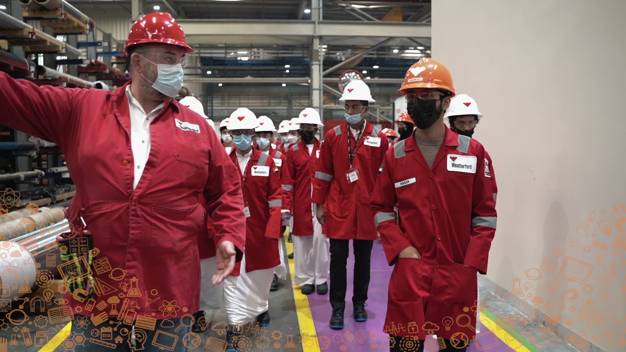 Young ADIPEC 2021 Weatherford Field Trip