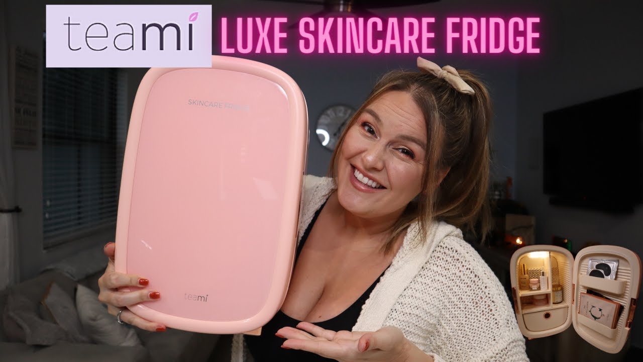 Teami Luxe Skincare Fridge Unboxing | New Makeup Beauty Mini Fridge