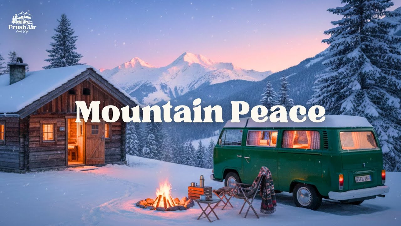 Mountain Escape 🏔️ 2026 Warm Folk Melodies for Monday Peace