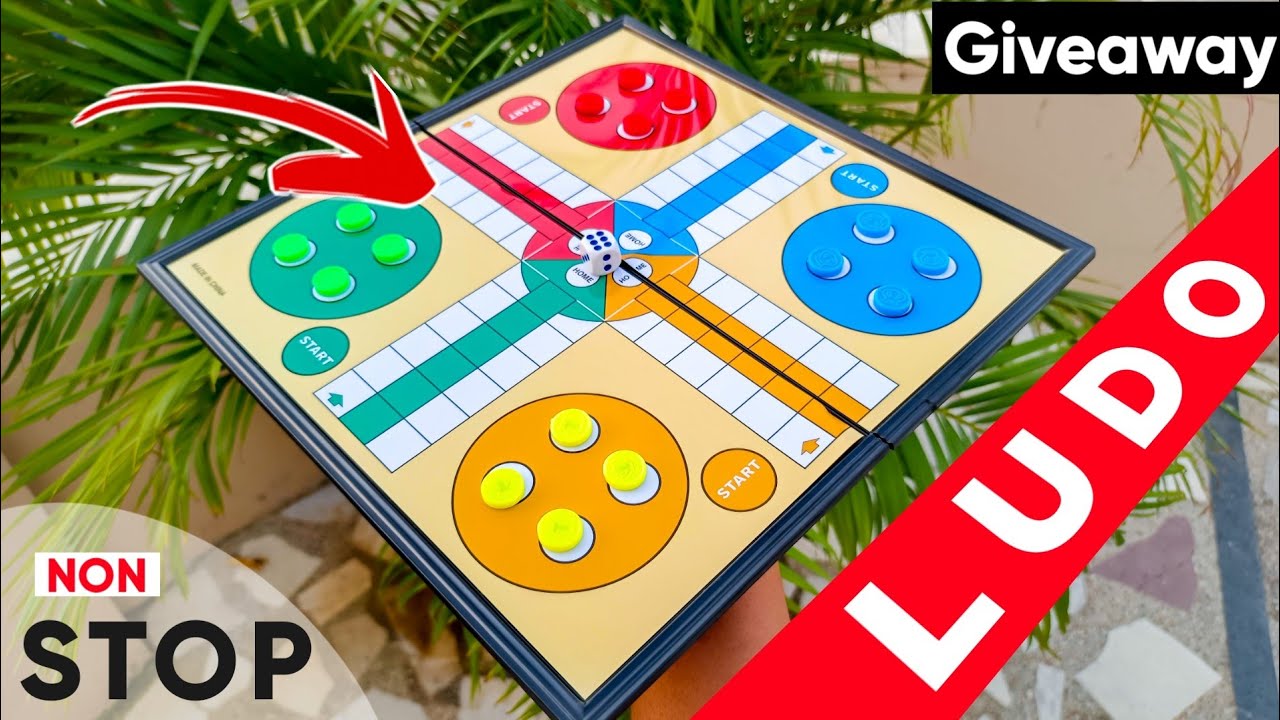 NonStop LUDO BOARD GAME UNBOXING | Foldable Ludo Board Game Unboxing | Family Indoor Games At Home