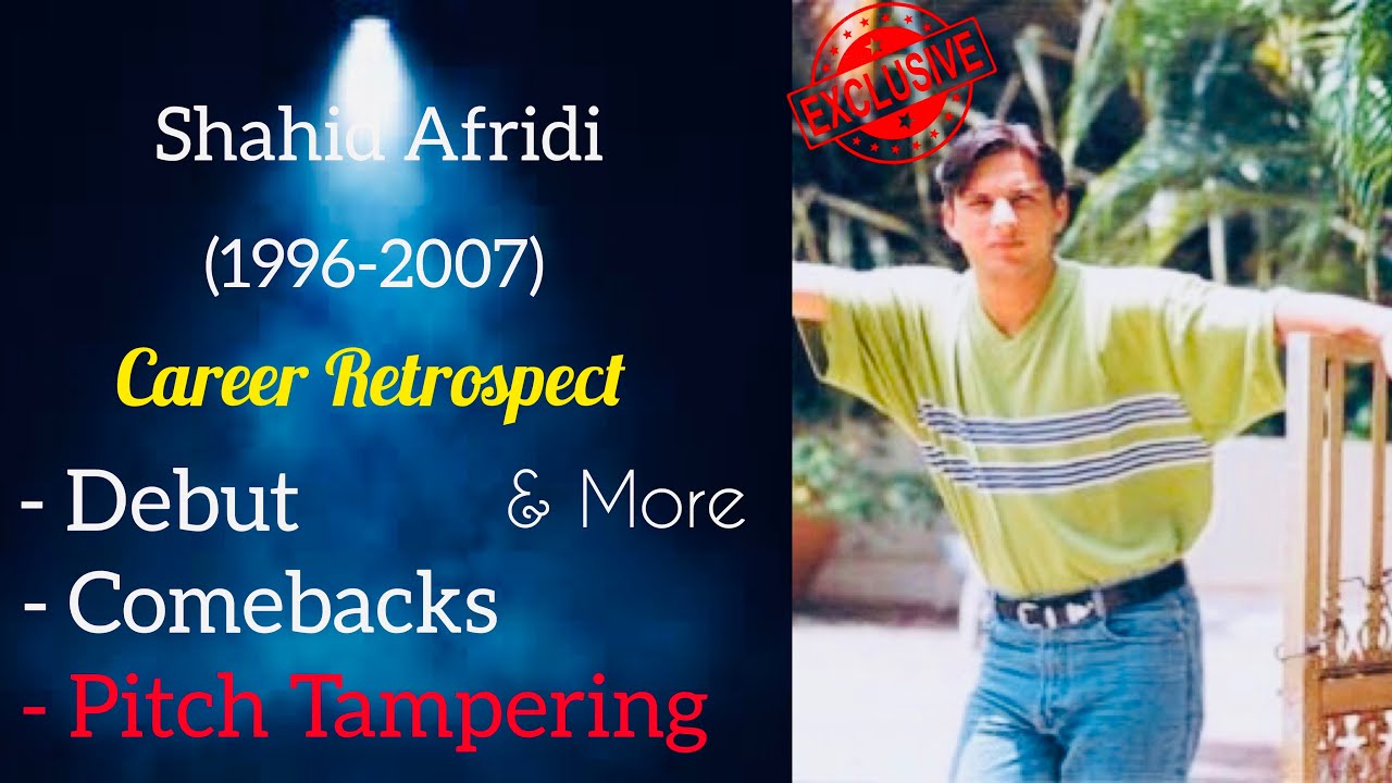 The UNPREDICTABLE Career of Shahid Afridi | 1996 - 2007 | Doosra View