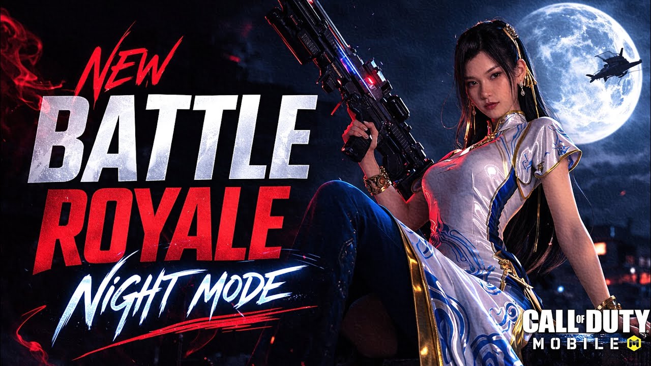 The New Battle Royale Night Mode in CODM is INSANE 🌙 | 1v4 | 19 Kills |