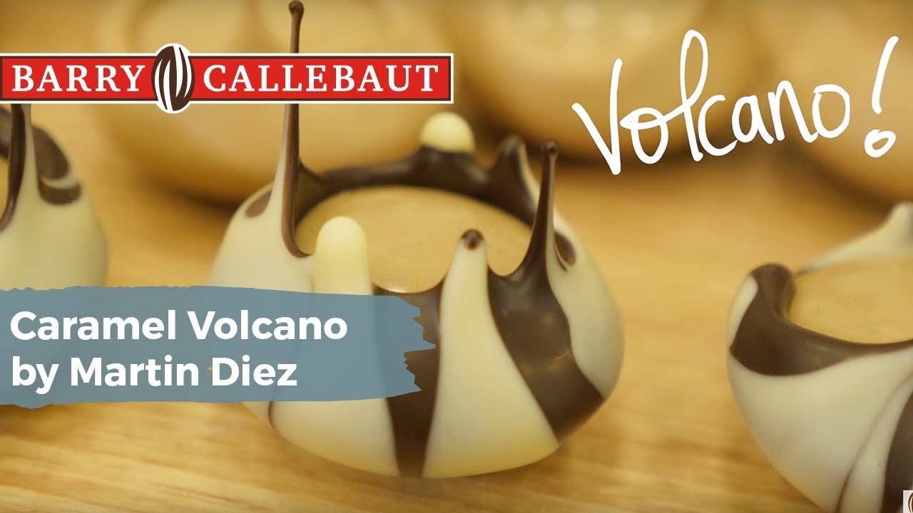 Caramel Volcano: invention by Martin Diez | Barry Callebaut