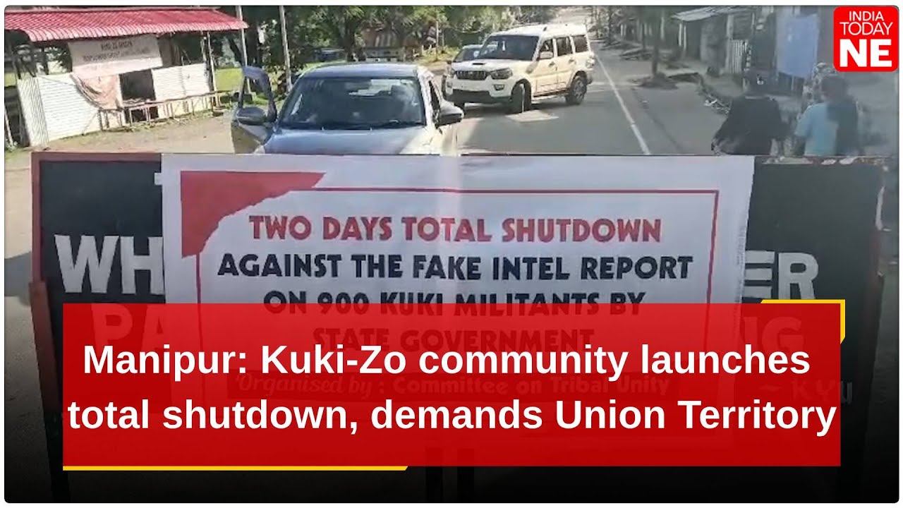 Manipur: Kuki-Zo community launches total shutdown, demands Union Territory
