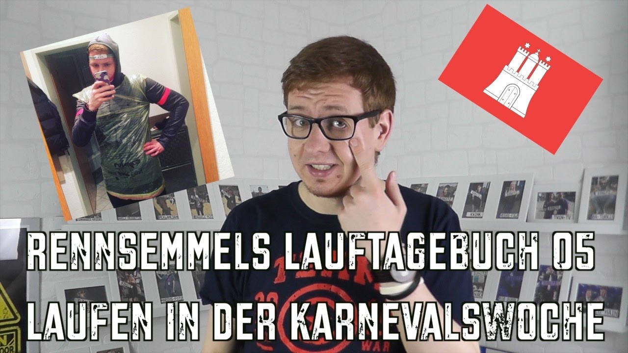 #Rennsemmels Lauftagebuch 05 - Laufen in der Karnevalswoche | #MarathonHamburg