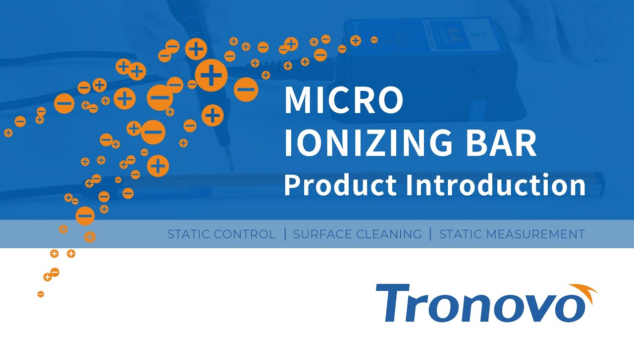 Ultra-Small Ionizing Bar is easy to install in confined space