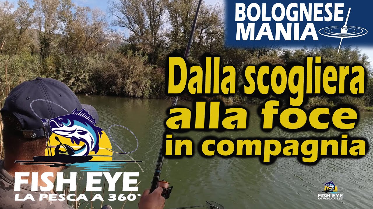 Pesca a bolognese, dalla scogliera alla foce