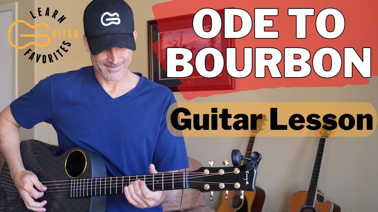 Ode To Bourbon - Treaty Oak Revival - Guitar Tutorial [Picking, Chords & Play Along]