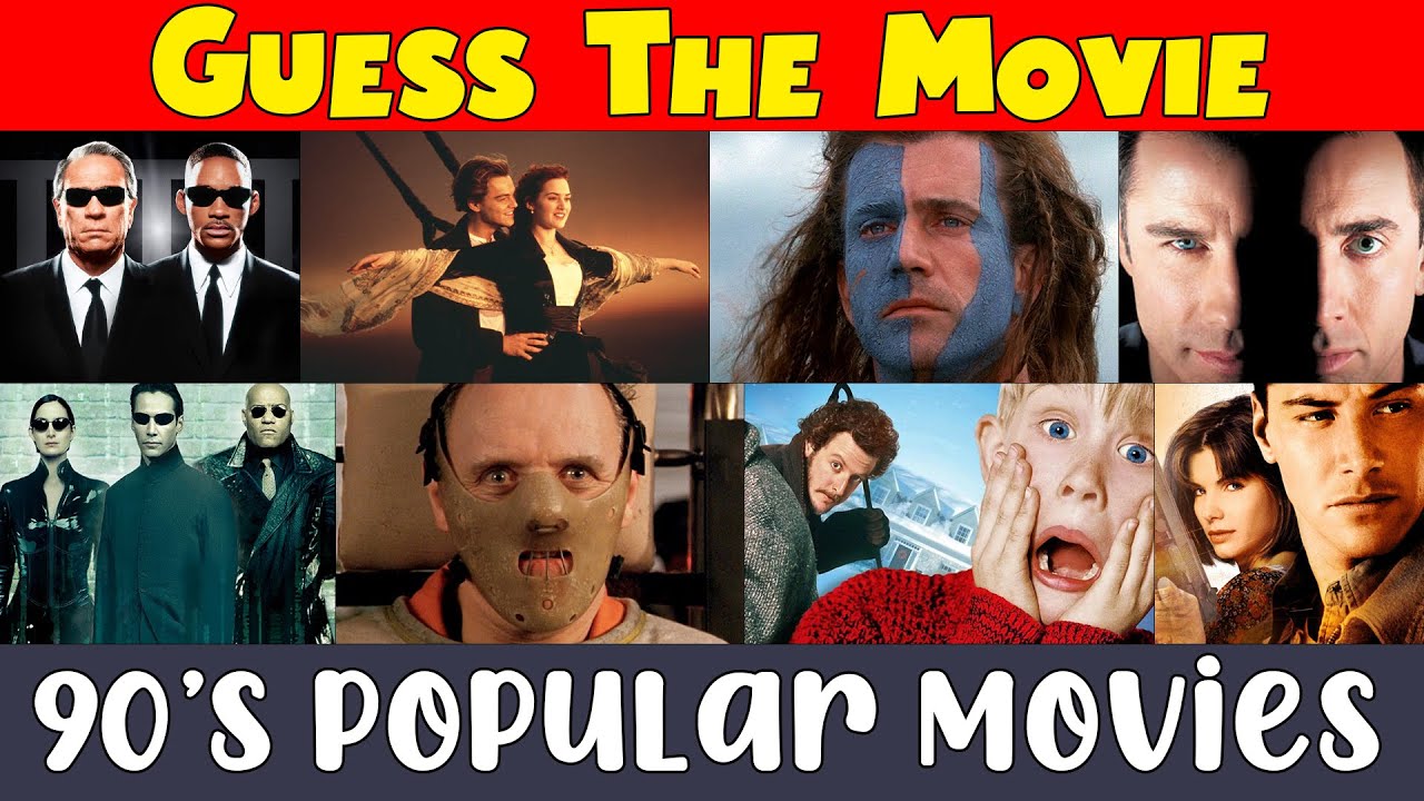 Guess 90s Movies | 90s Popular Movies | Guess Movie by Scene | Guess Movie Challenge