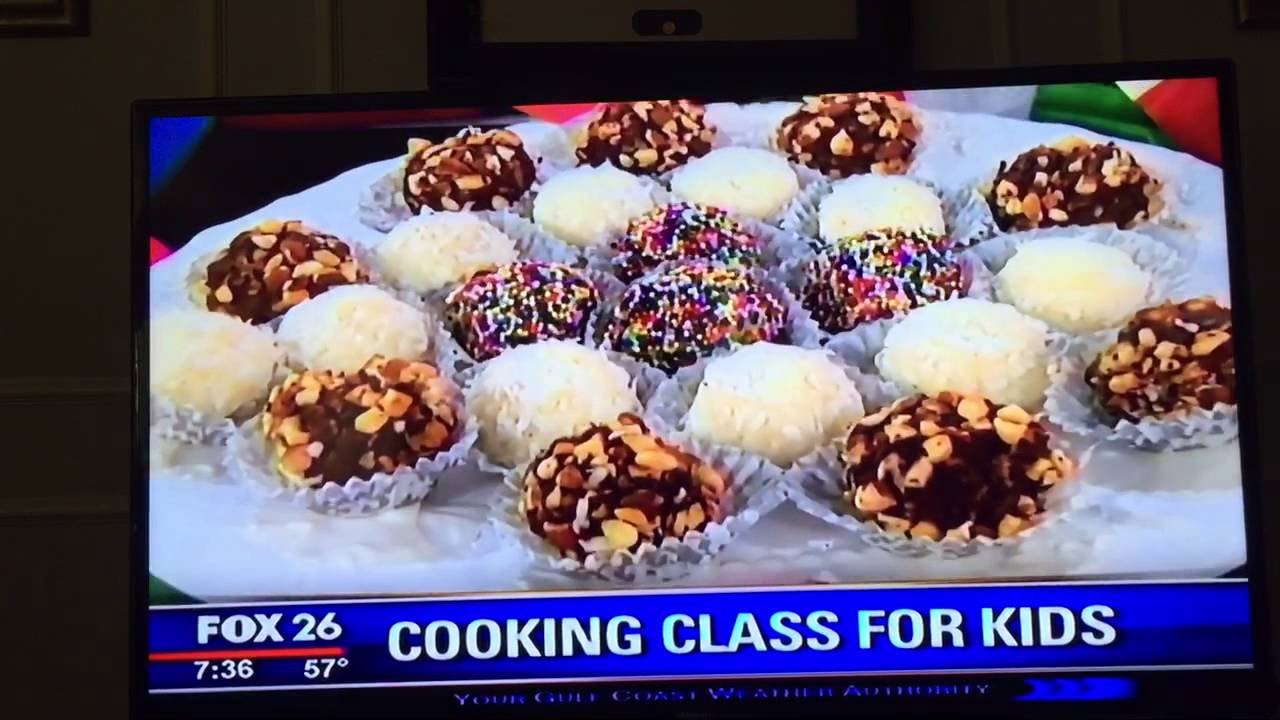 Fox26 with Sally MacDonald - promoting La Piccola Cucina at the 37th Houston Italian Festival