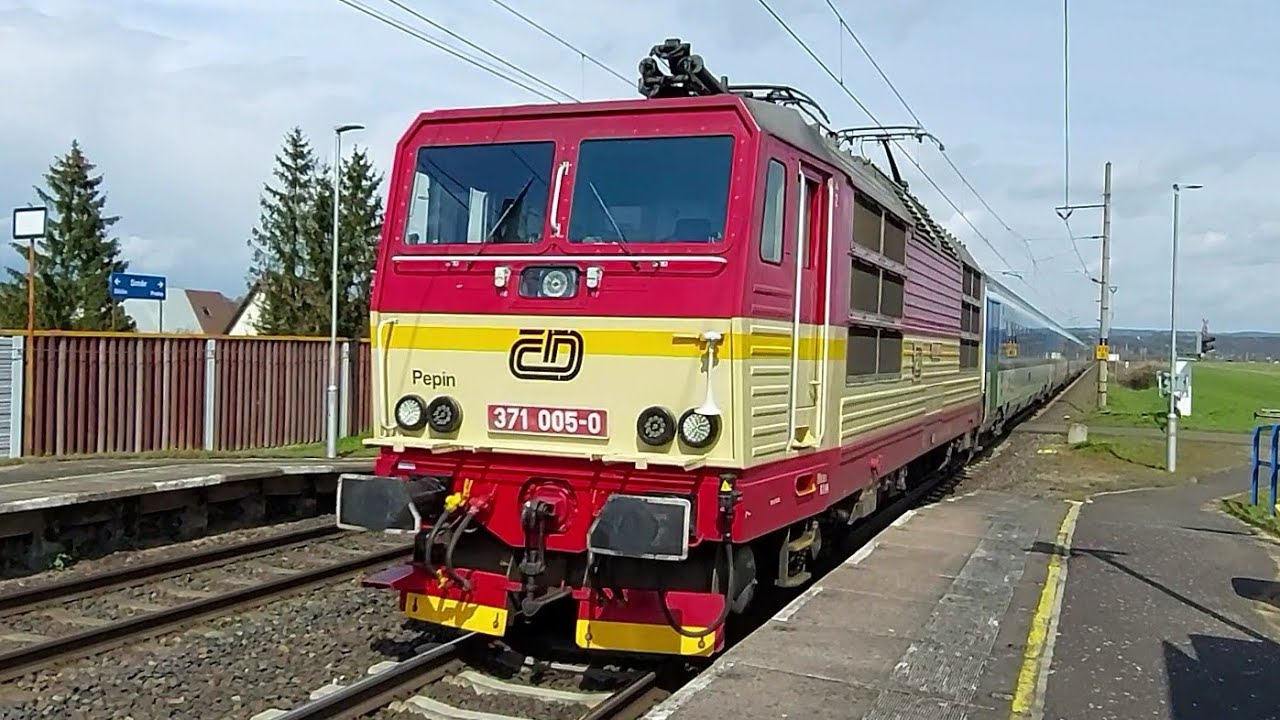 Vlaky Záluží a extrémní šocení / railspotting