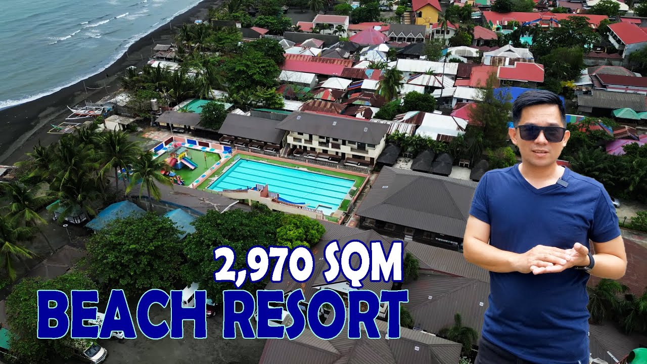 Beach House, Beach Resort, Beachfront Property For Sale Space For Helipad ● ForSale House Tour 1134