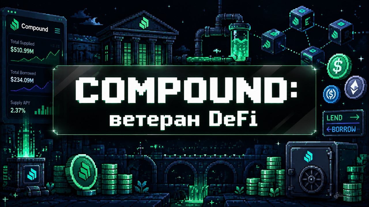 Compound и токен COMP: кредитный DeFi протокол vs Aave, Morpho, Spark. Криптокредитование обзор