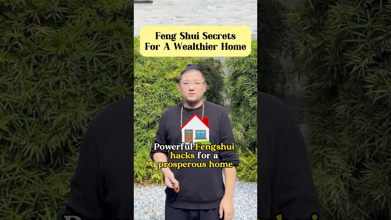 How to welcome wealth into your home?💰#fengshui #energy #lucky #tips #home #money #wealth #fortune