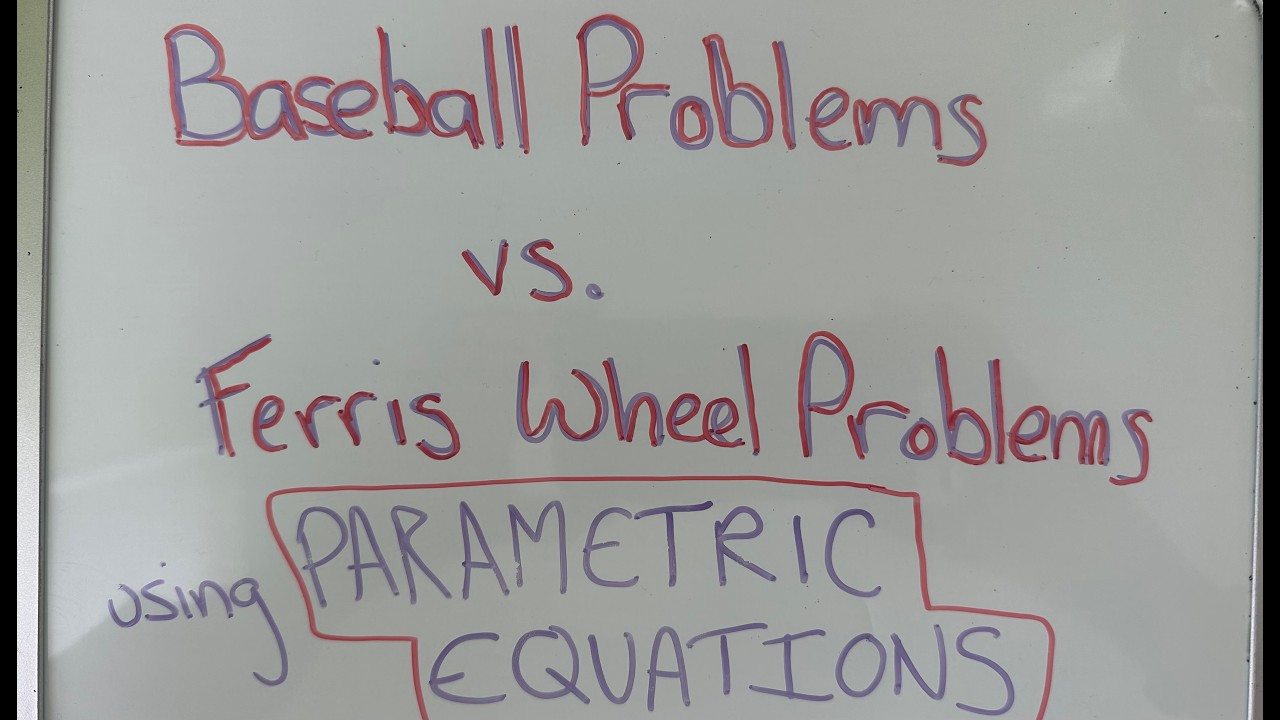 Parametric Word Problems: Baseball vs Ferris Wheel