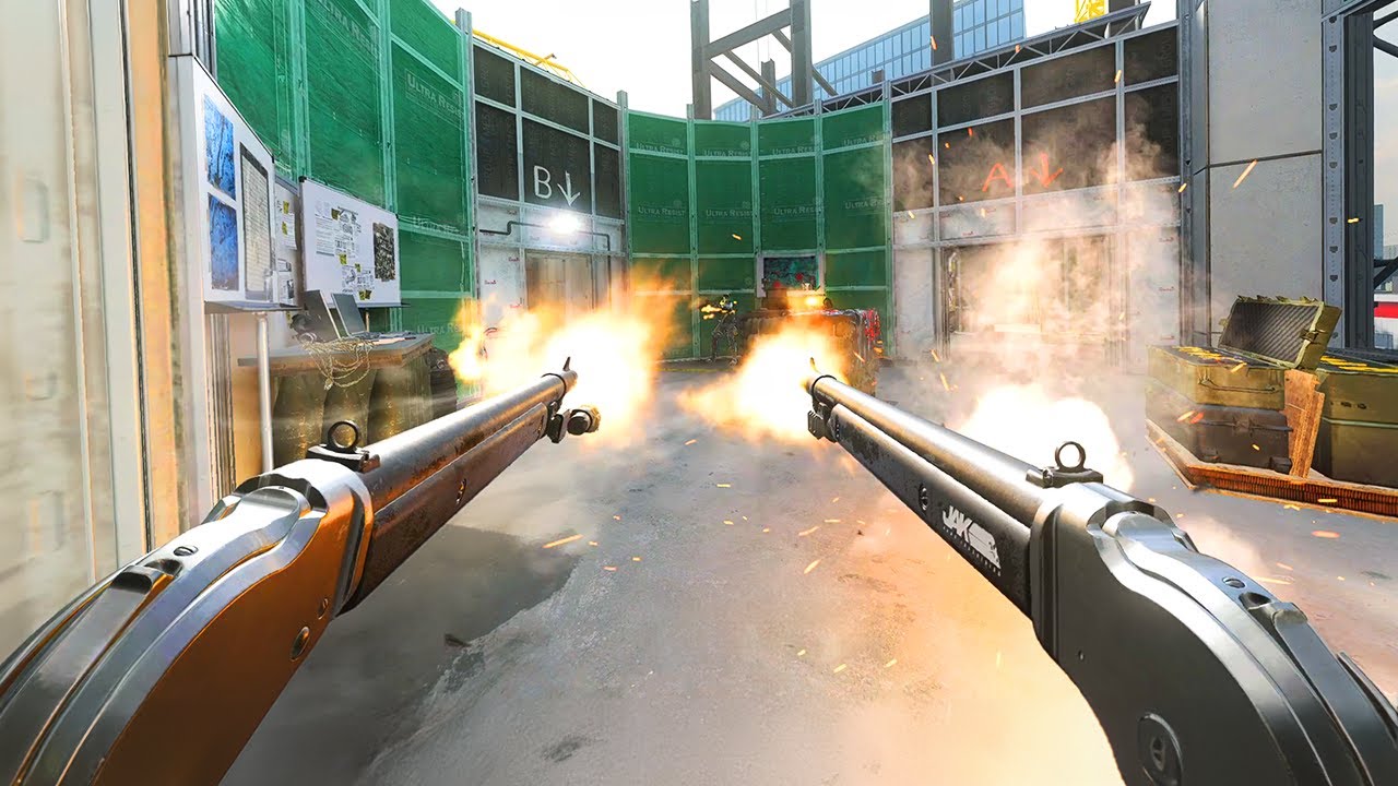 The Akimbo Model 1887s are STUPID good...