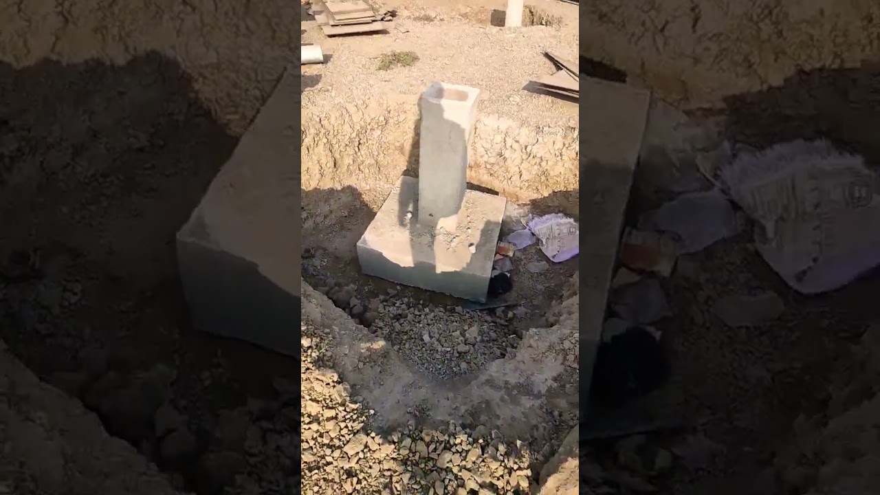 foundation for pipe support #civilengineering