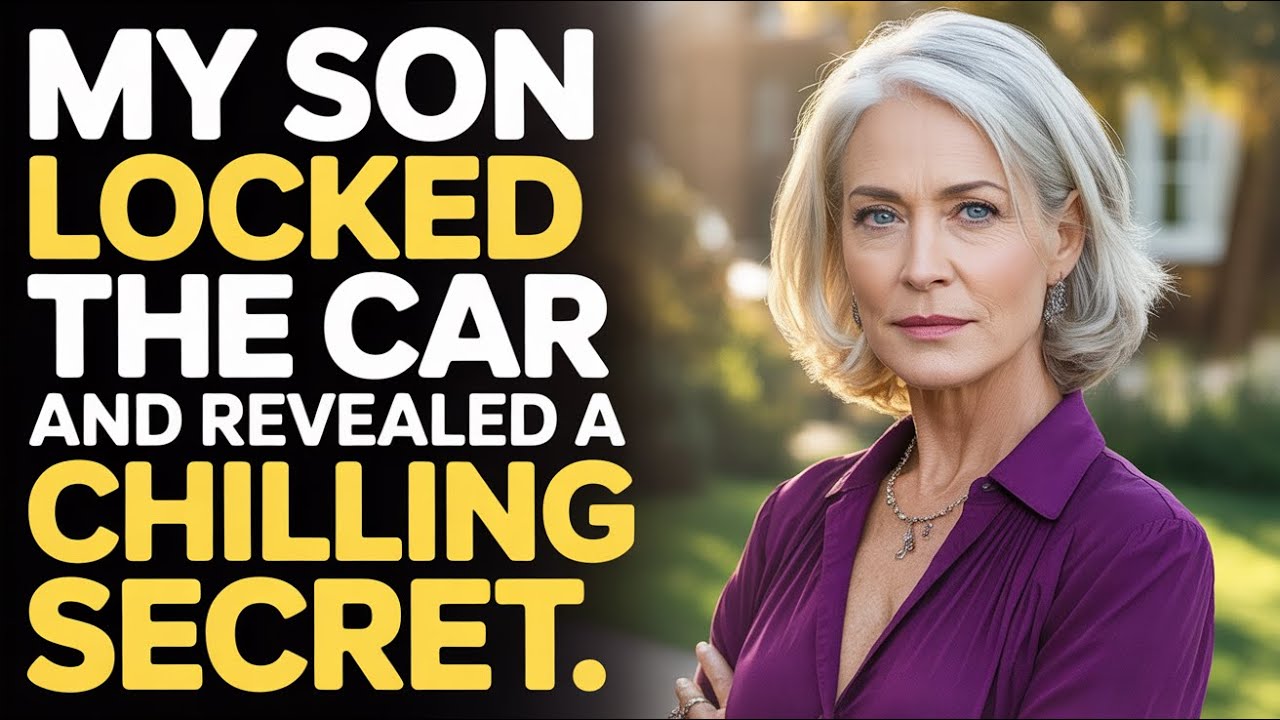 I Believed It Was Just My Mom's Birthday Until My Son Locked the Car and Said This