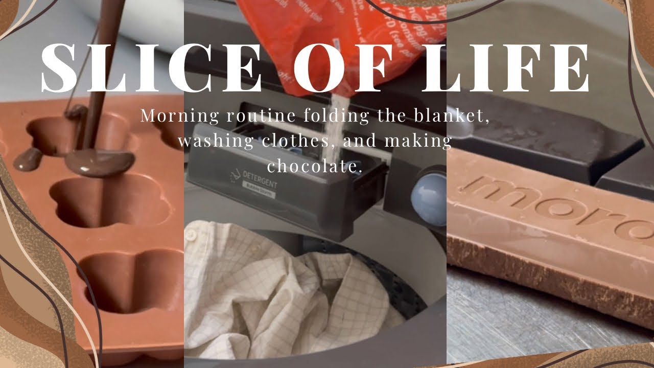 Slice of Life ⛅️ | Indian Aesthetic Vlog | Laundry & Making Chocolate 🍫