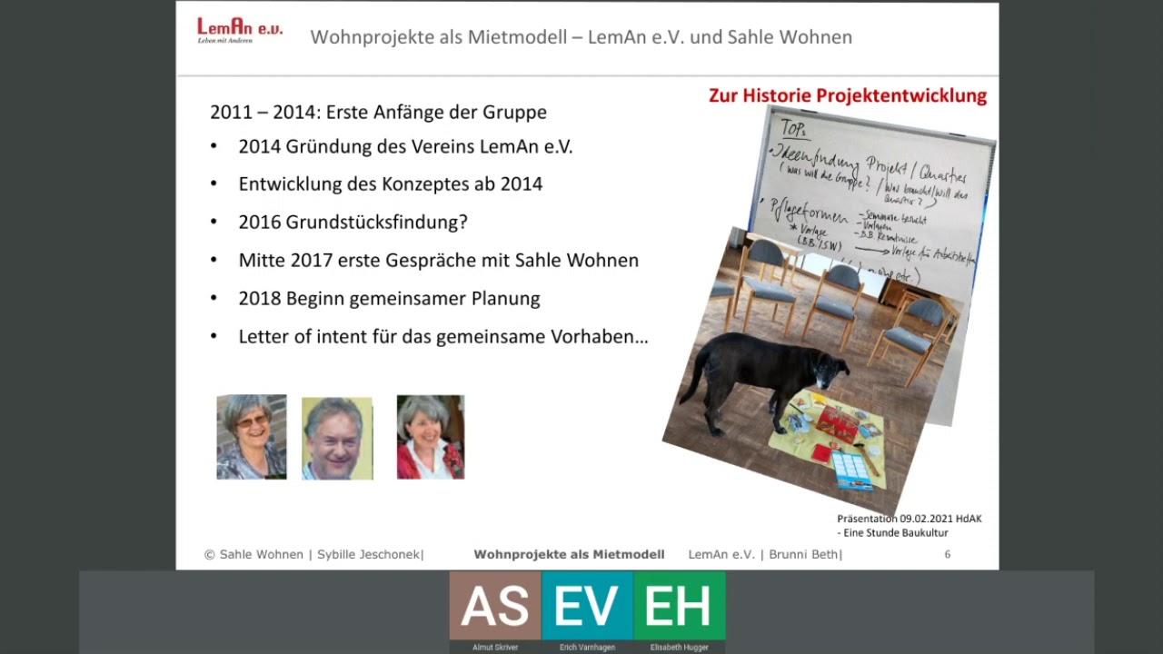 Wohnprojekte als Mietmodell &ndash; Ankerprojekte im Veedel (09.02.2021)