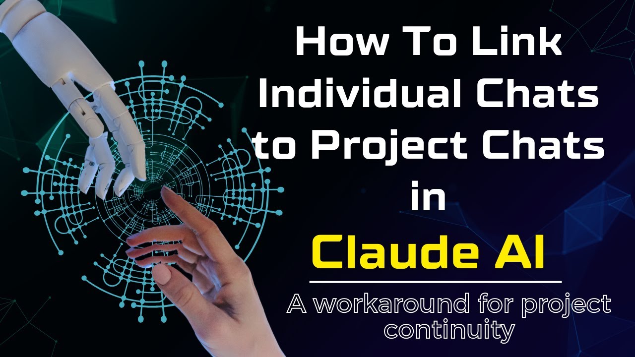 How To Link Individual Chats to Project Chats in Claude AI #claudeai #aiprogramming #aiandcoding