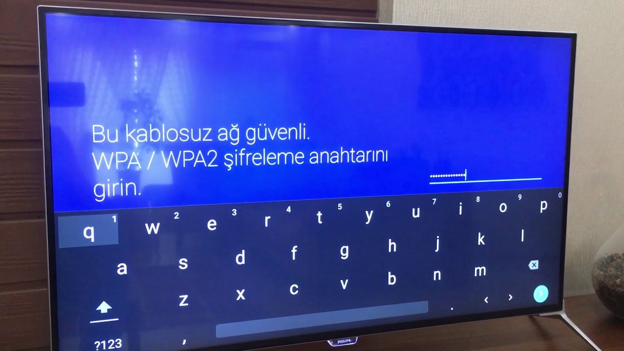 Televizyon kablosuz internete nasıl bağlanır, Smart Tv Wifi ağa nasıl bağlanır (Philips Tv)