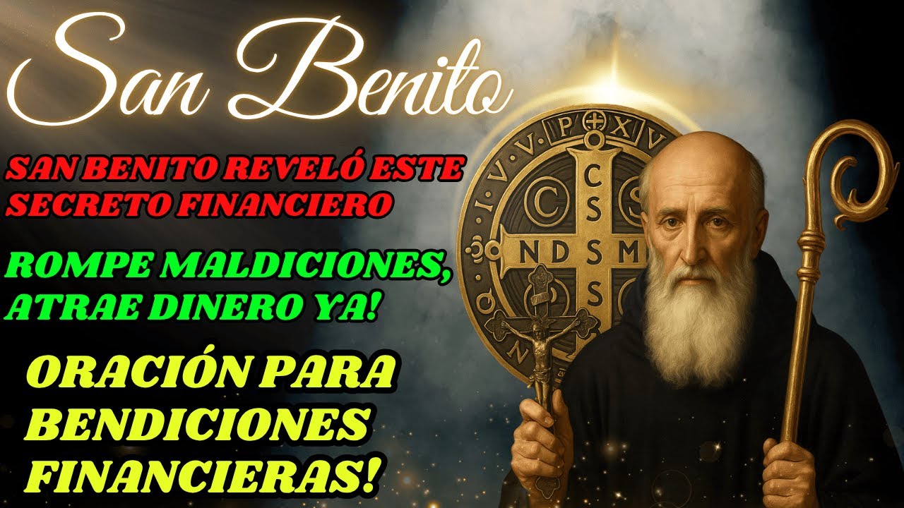 San Benito revela: C&oacute;mo romper maldiciones y atraer bendiciones financieras a tu vida
