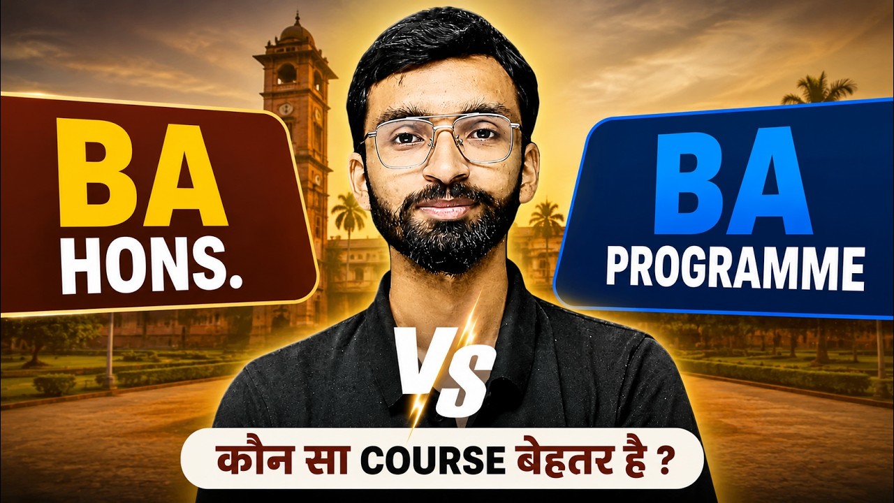 BA Hons vs BA Programme | Which Course is better ? | Delhi University BA Programme Difference