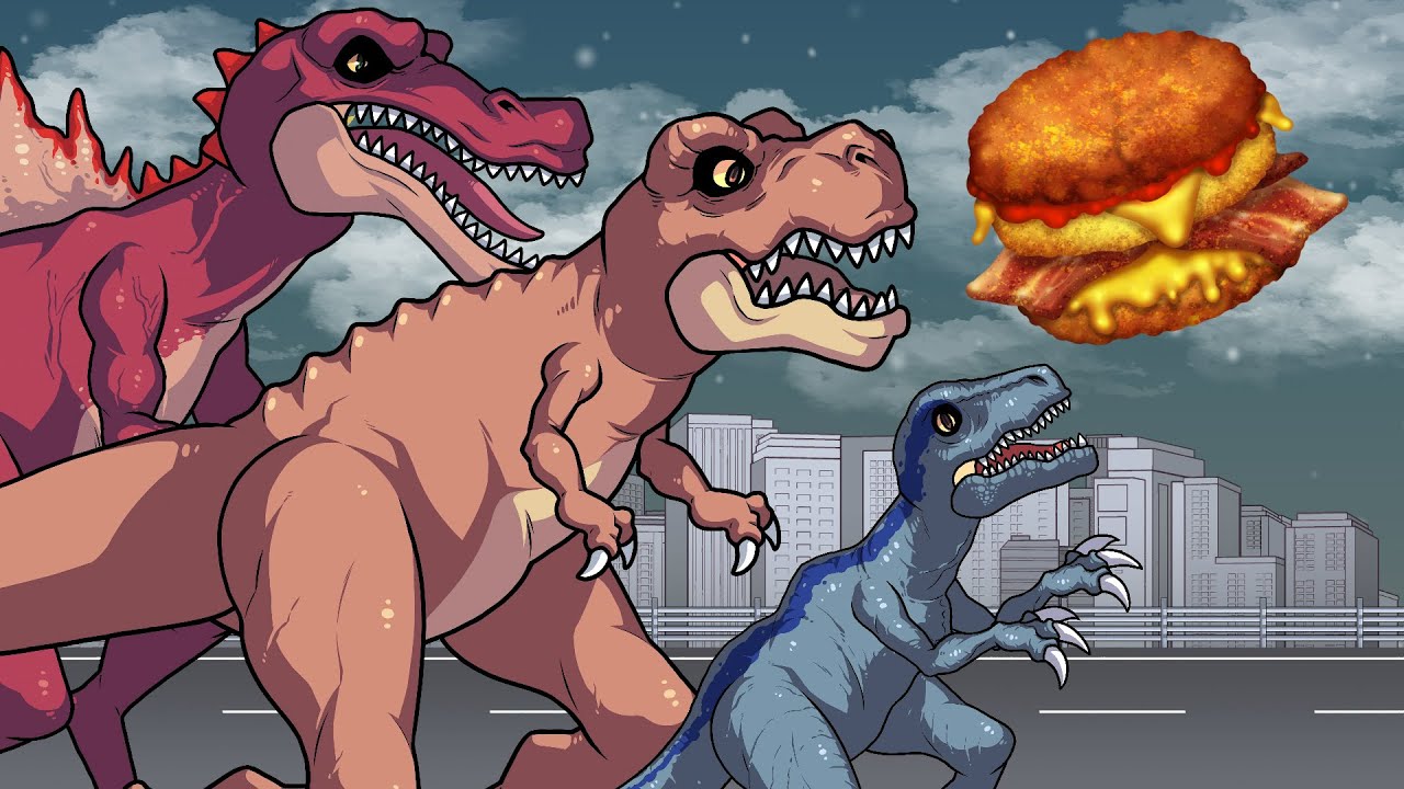 Jurassic World Dinosaur Mukbang Animation COMPLETE EDITION 5