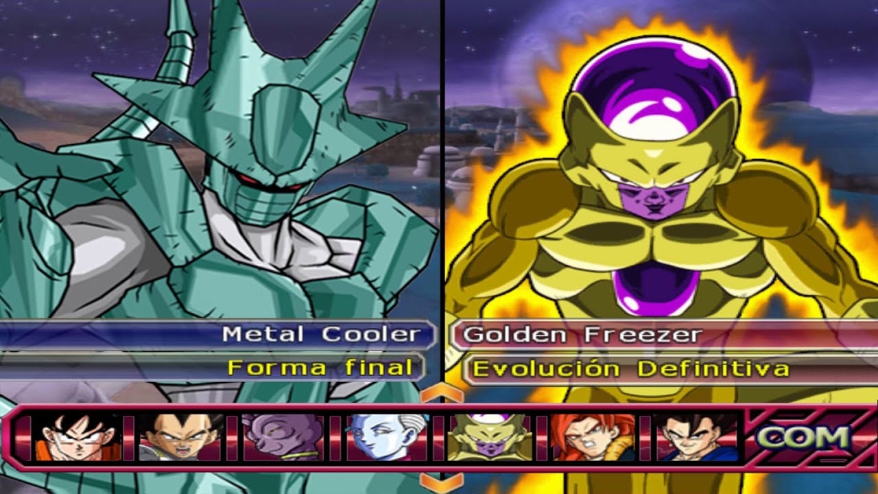 Dragon Ball Z Budokai Tenkaichi 3 - Metal Cooler (Formal final) VS Golden Freezer Red Potara (1080p)