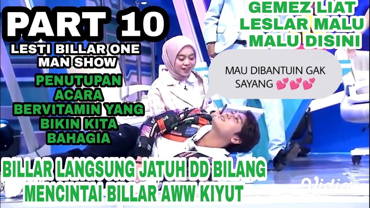 JUMPA KEDUA lesti billar ONE MAN SHOW main game test kemistri keduanya masih malu malu REACTION