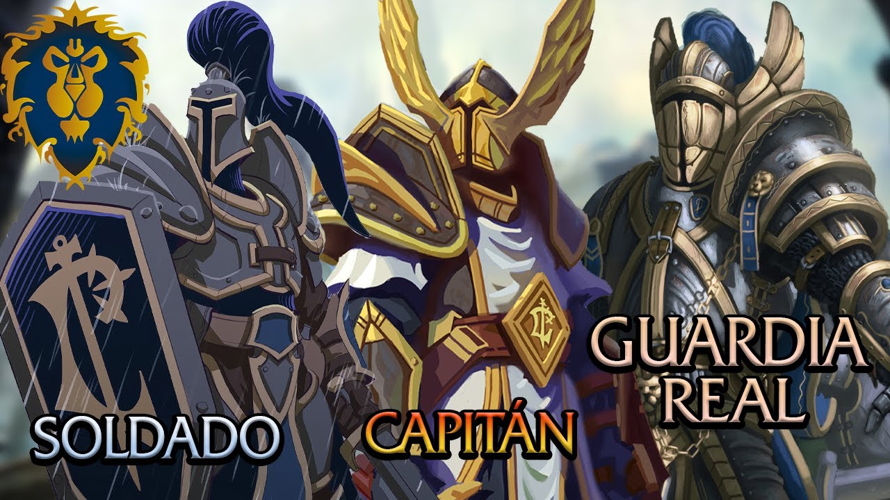LA ALIANZA DE WARCRAFT: JERARQUÍA, RANGOS y TIPOS de SOLDADOS - Facciones Warcraft #1