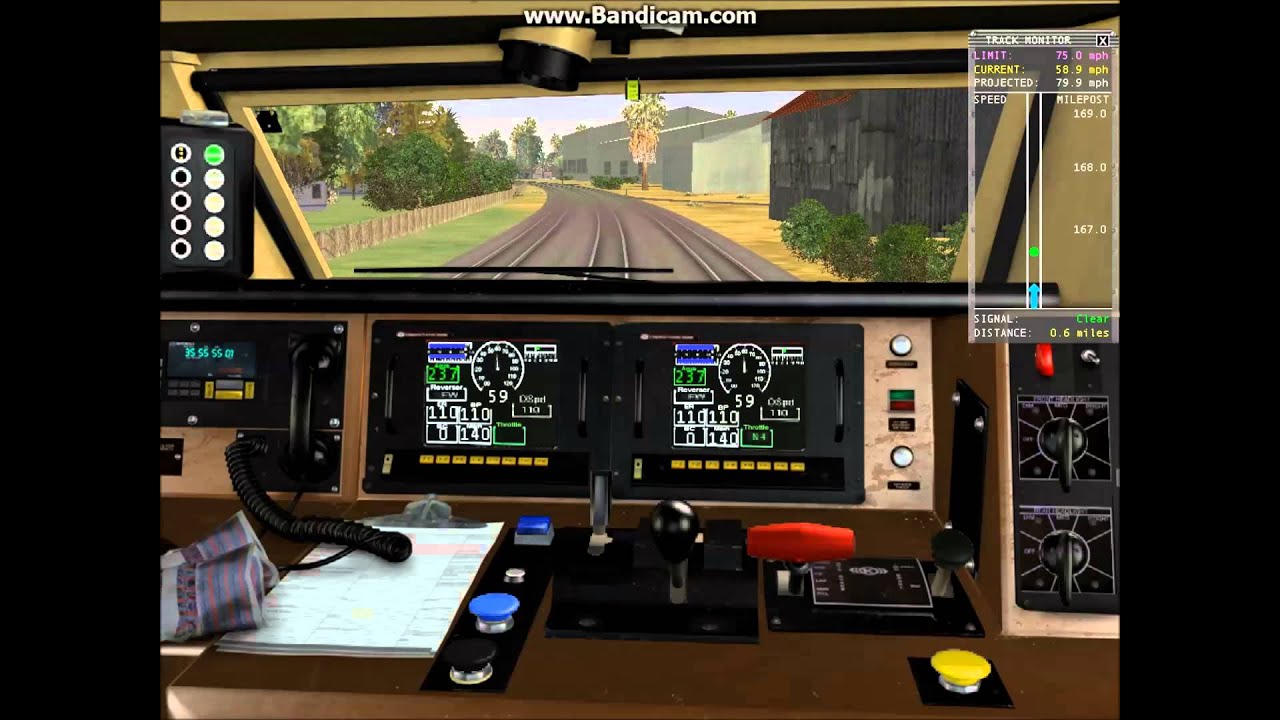 MSTS: Amtrak P42DC CabRide - Demoing the final P42DC soundset
