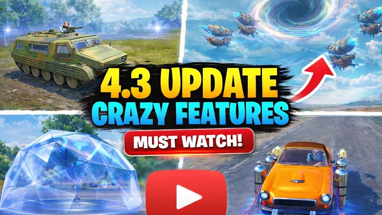 Myths vs Reality in PUBG Mobile 😱 | PUBG Update 4.3 New Event |